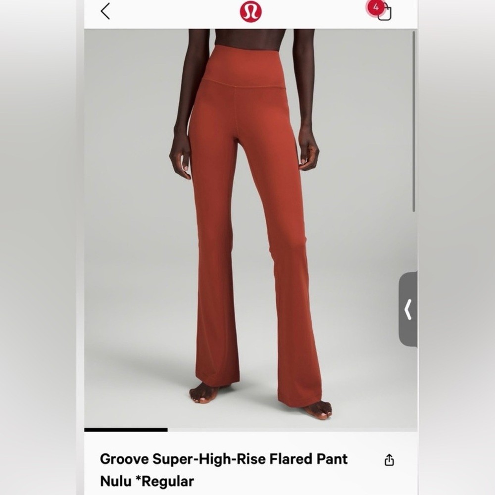 Women's Brown Flared Pants